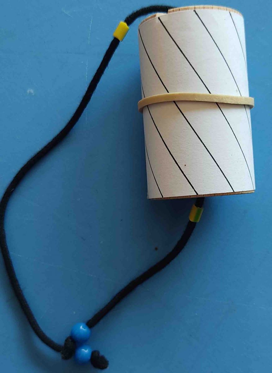 Patrón de lineas paralelas en el péndulo