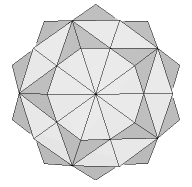 120 polyhedron top view