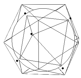 Redimensionado del octaedro y el cubo en el modelo de Moon